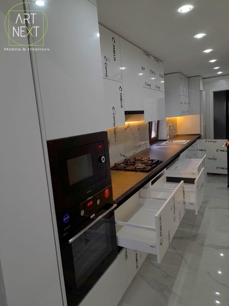 Кухня MDF AGT и ДСП EGGER  с LED подсветкой