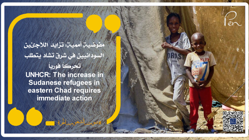 UNHCR: The increase in Sudanese refugees in eastern Chad requires immediate action