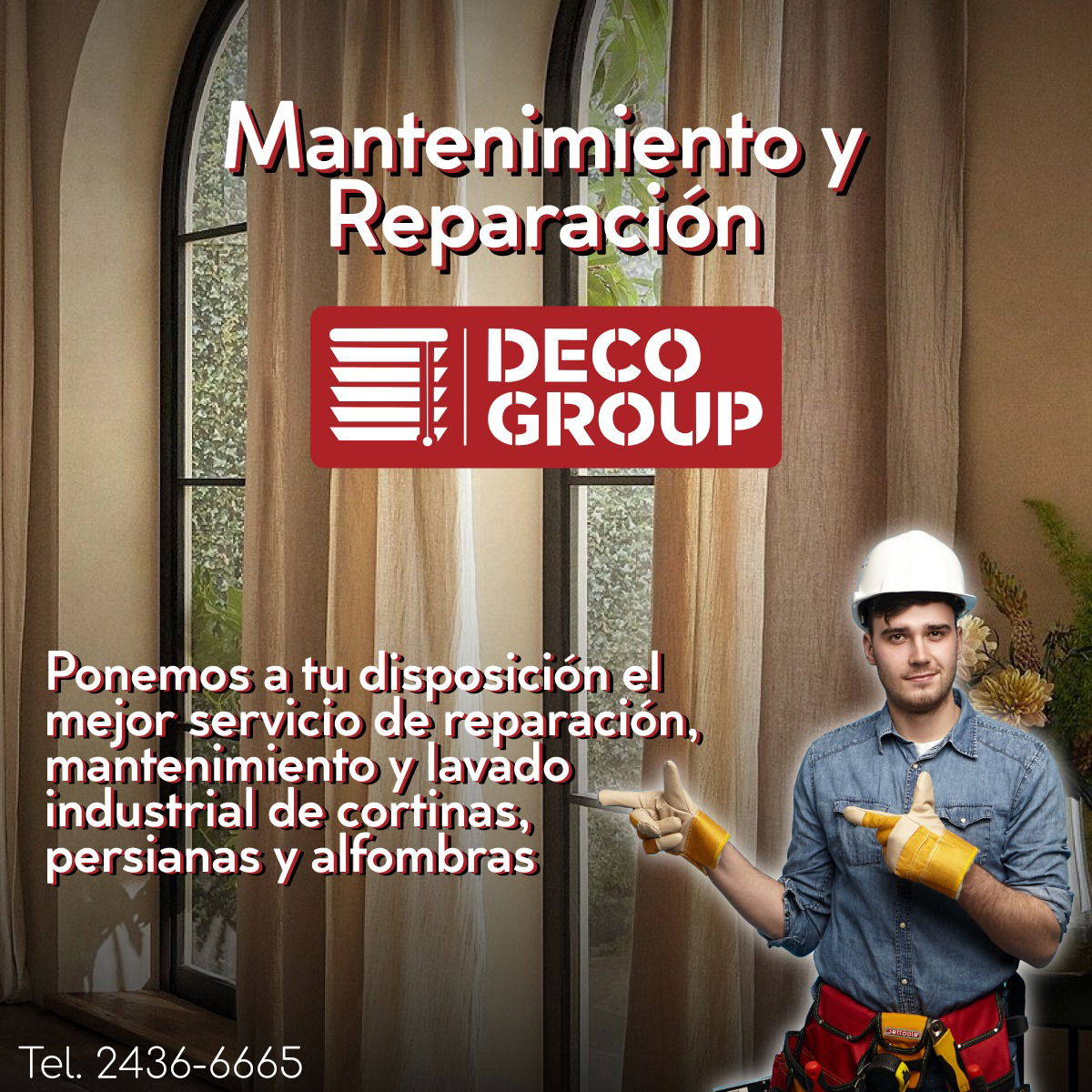 Mantenimiento y Reparacion de cortinas