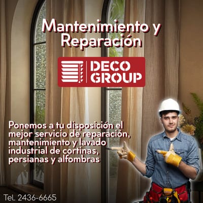 Mantenimiento y Reparacion de cortinas
