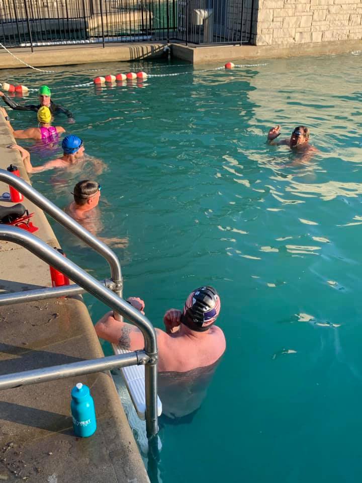 Swim Instruction With Chris Hagenbaumber & Tri-Labs Coach Dena Colie