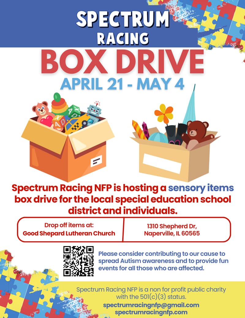 Sensory Items Box Drive
