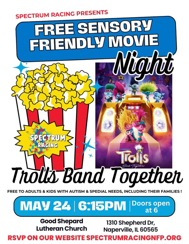 FREE Sensory Friendly Movie Night!
