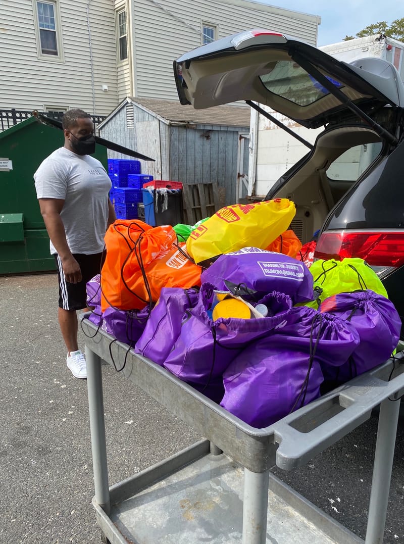 We're delivering a donation to our friends at Atlantic City Rescue Mission.