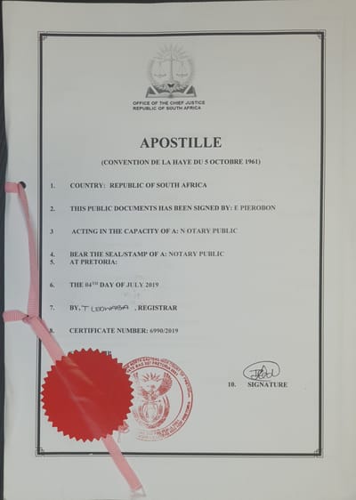 About APOSTILLES - What is an Apostille?  image