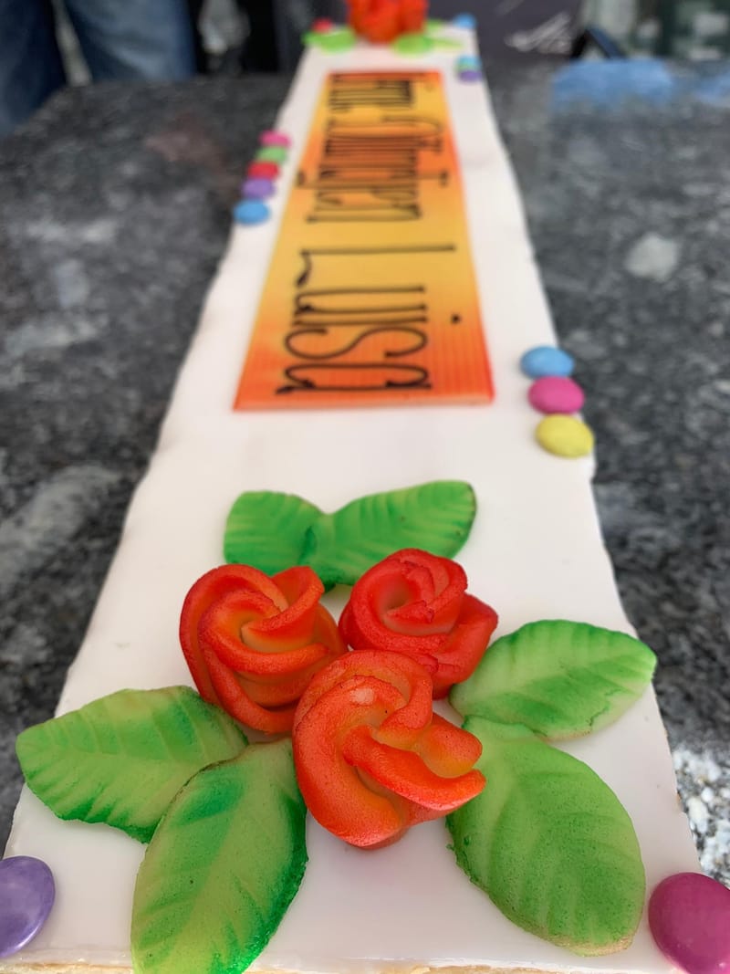 Riesen Cremeschnitte