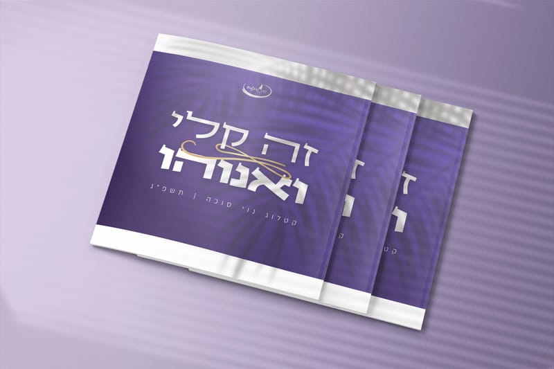 קטלוג קישוטי סוכה תשפ"ג