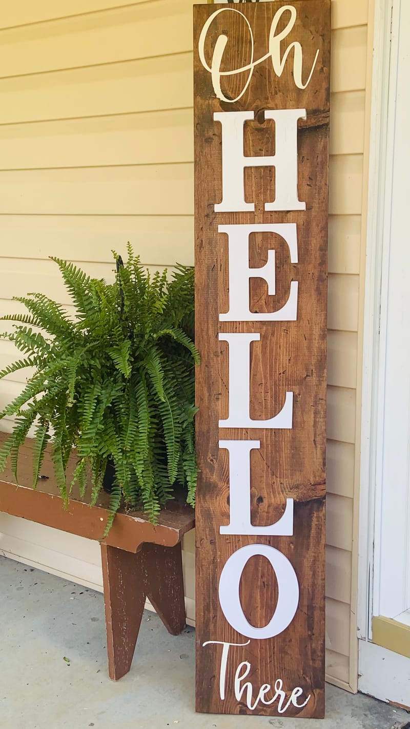 “Oh Hello There” Sign