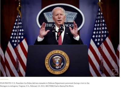 18. Joe Biden marca diferencias de Política Exterior con su predecesor