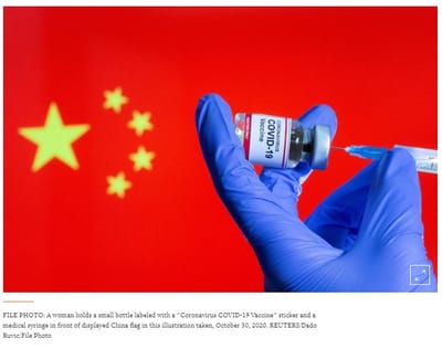 China considera mezclar las diferentes formas de producir vacunas