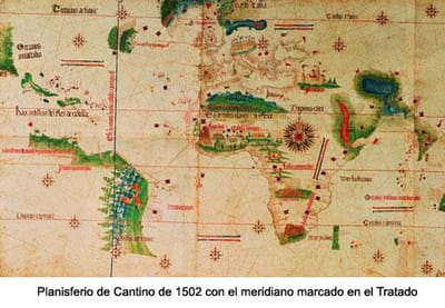 El Tratado de Tordesillas