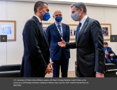 MInistros del G20 se reunen por motivo del COVID