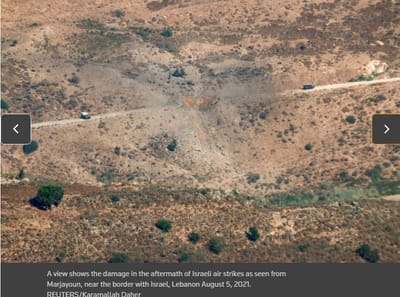 El ejército Israelí desmantela zonas de lanzamiento de misiles en Líbano