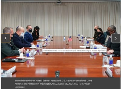 EEUU e Israel consideran a Irán como amenaza pero Biden descarta diplomacia nuclear