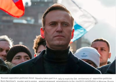 Gobierno Ruso pide bloquear app de opositor Nalvany