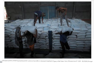 Naciones Unidas prevé crisis humanitaria en el norte de Etiopía. Pide al gobierno detener bloqueo de ayuda internacional de facto