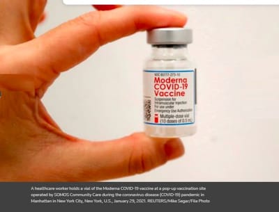 Gobierno de Estados Unidos respalda Moderna y J&J  para refuerzos de vacunación