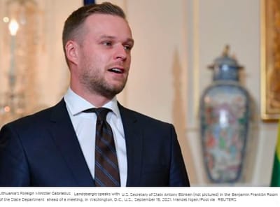 Lituania en disputa con China, urge a Europa detener coerción de Beijing