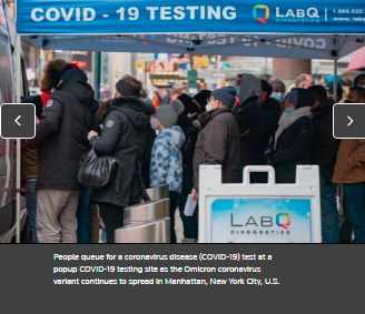 Sobre Omicrón menciona BIden "un tenemos trabajo por hacer" ante nueva oleada