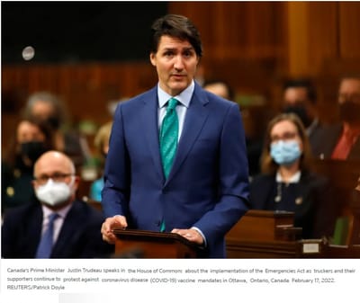 Pandemia afecta al gobierno de Trudeau