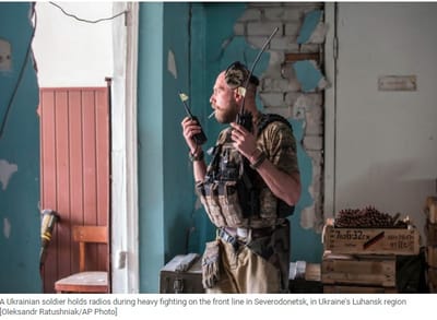 Se recrudece lucha por la ciudad oriental de Severodonetsk entre Rusia y Ucrania