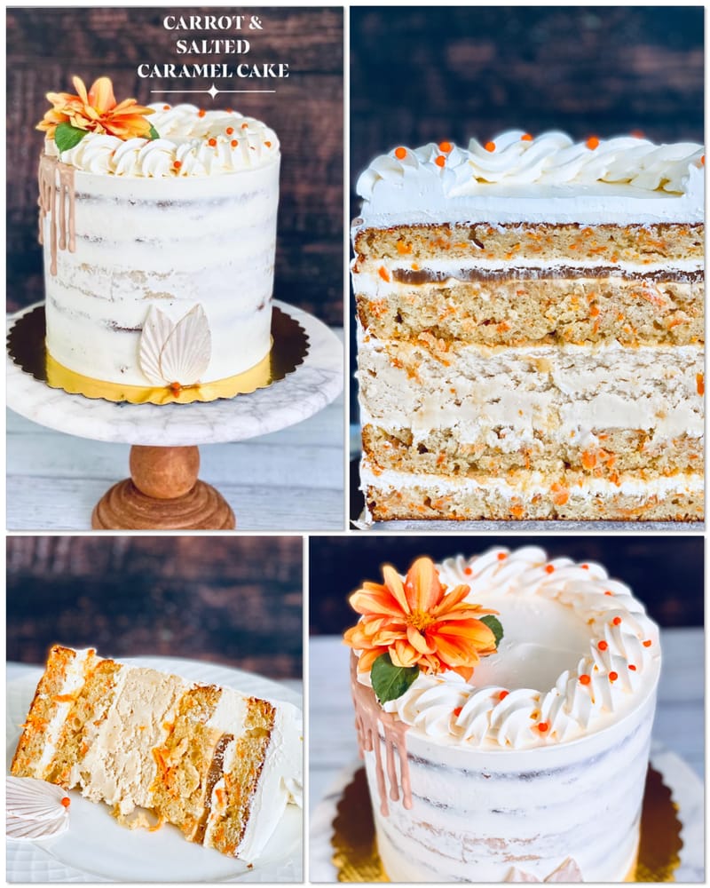 Carrot & Salted Caramel Cake