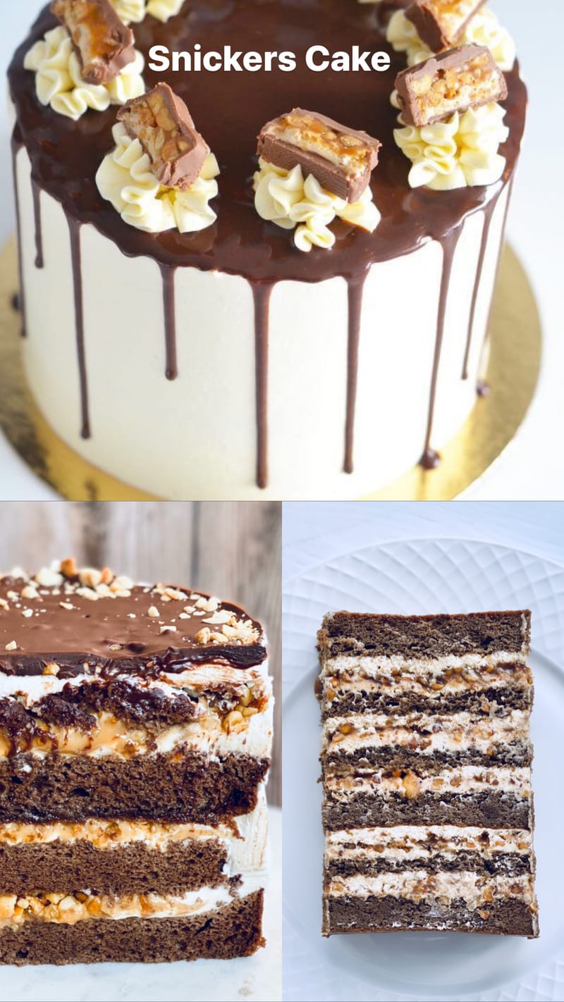 Snickers Cake