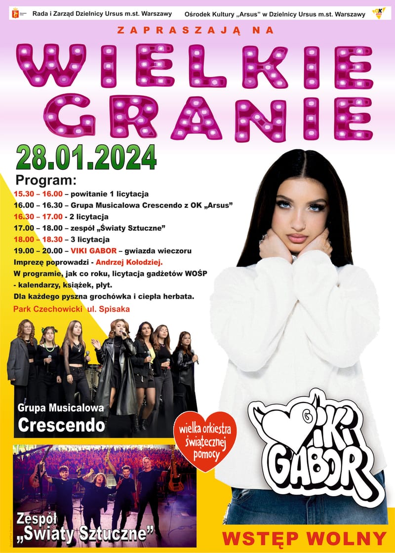 Koncert - wstęp wolny