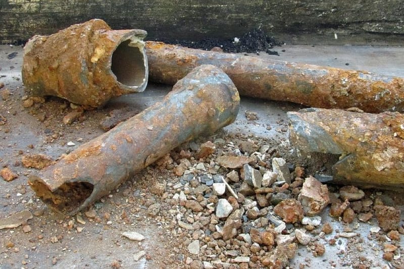 My Cast Iron Sewer Pipe is Rusting and Leaking