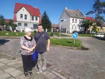 Spacer na ulicę Złotą w Gubinie