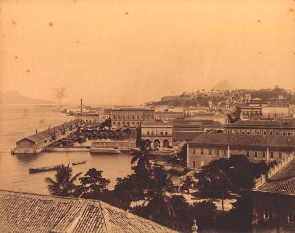 Rio de Janeiro. Armazéns da Alfândega. Sec. XIX. Marc Ferrez