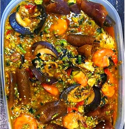 Ikhiabho (Okro Soup)