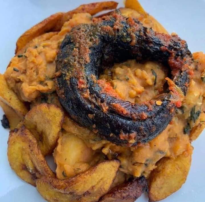 ehen bhi ogede (fish and plantain)