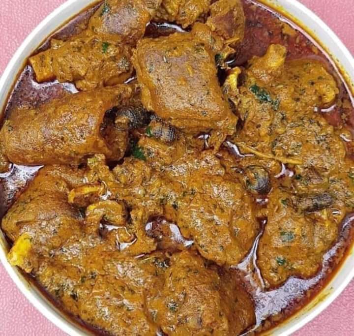 Olele (ogbolo soup)