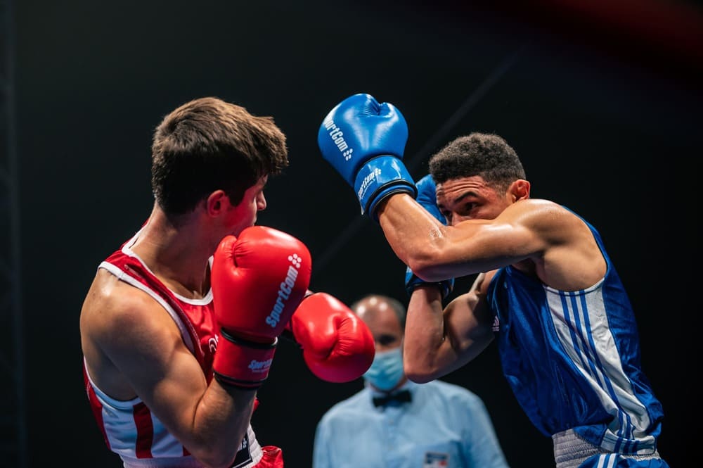 Échauffement boxe anglaise