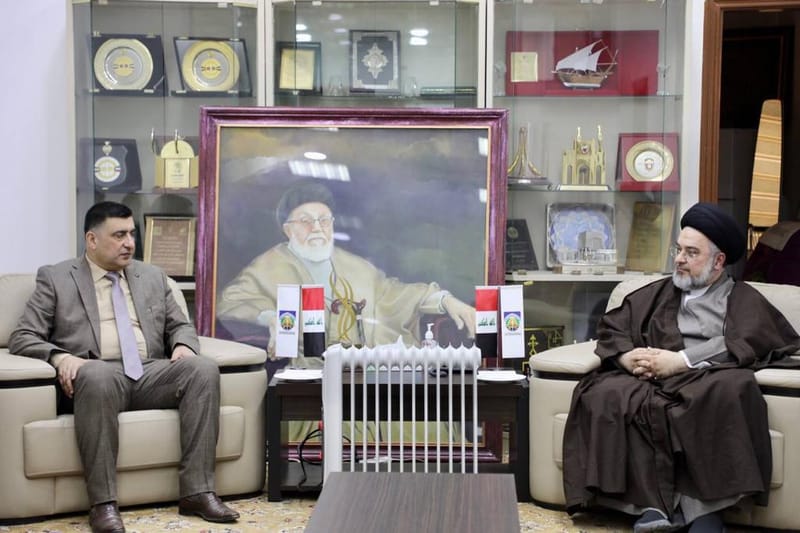 لبحث تفعيل مذكرة التفاهم بين الجانين وفد النهرين للدراسات يزور معهد العلمين