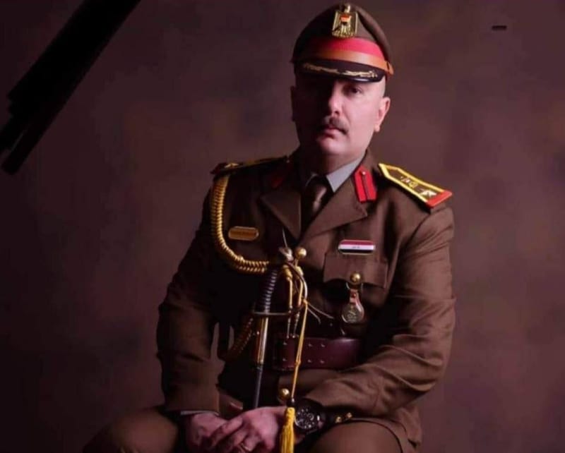 صورة لآمر فوج المغاوير الذي استُشهد في اشتباكات الطارمية.