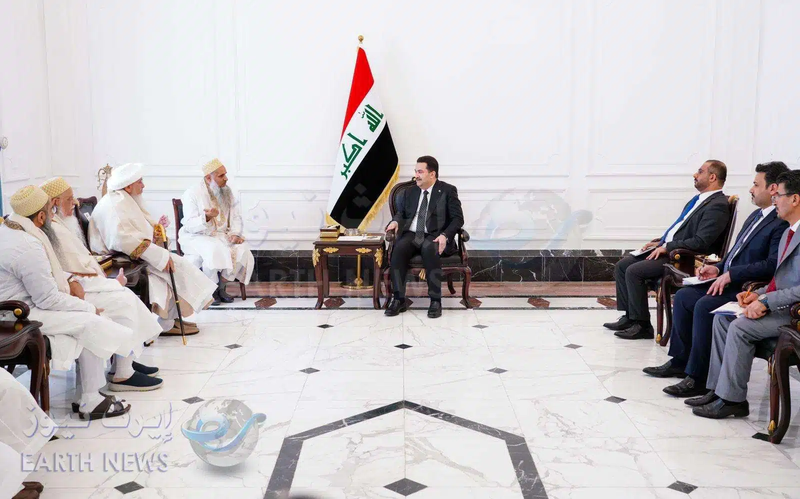 رئيس مجلس الوزراء السيد محمد شياع السوداني يستقبل سلطان طائفة البهرة بالهند