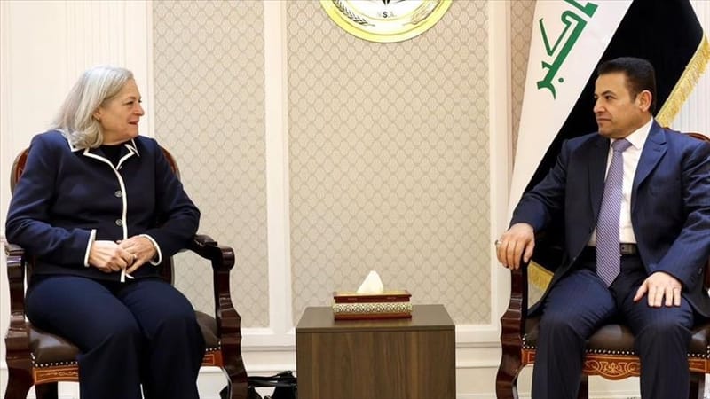 بغداد.. مباحثات أمريكية عراقية قبيل وصول وزير خارجية إيران