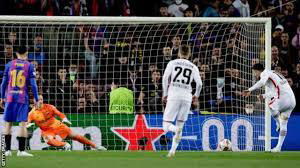 برشلونة يودع الدوري الأوروبي بعد خسارته من مانشستر يونايتد بهدفين لهدف