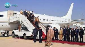 وصول وفد الاتحاد البرلماني العربي برئاسة الحلبوسي إلى دمشق