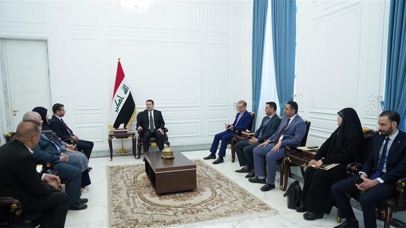 السوداني يلتقي برلمانيين ويبحث سبل التكامل بين السلطتين التشريعية والتنفيذية