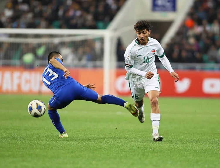 منتخب ليوث الرافدين يخسر أمام أوزباكستان في كأس آسيا