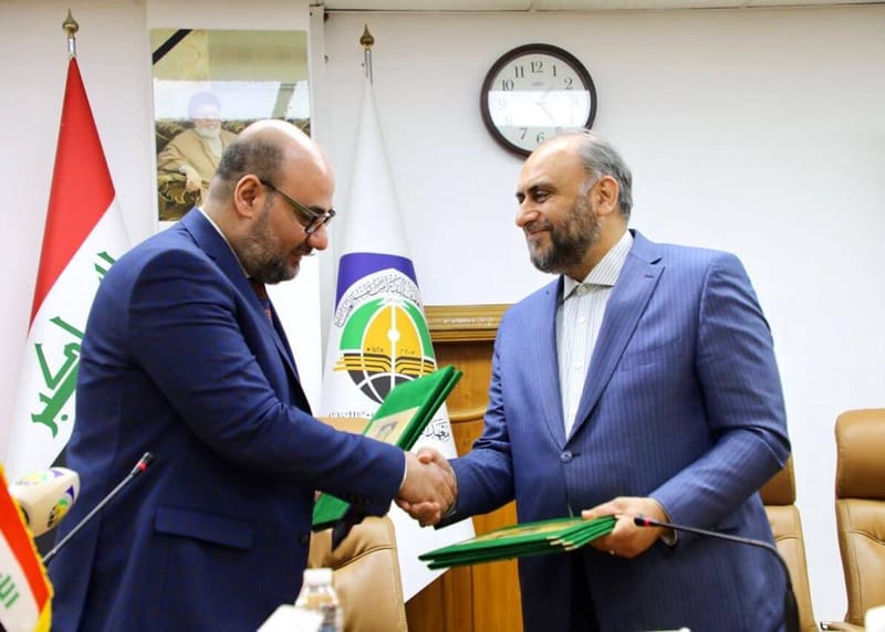 توقيع مذكرة تفاهم بين العلمين ومركز حوكمة الايراني ... اكاديميون ودبلوماسيون ايرانيون يحاضرون في ندوة عن ازمة المياه في العلمين