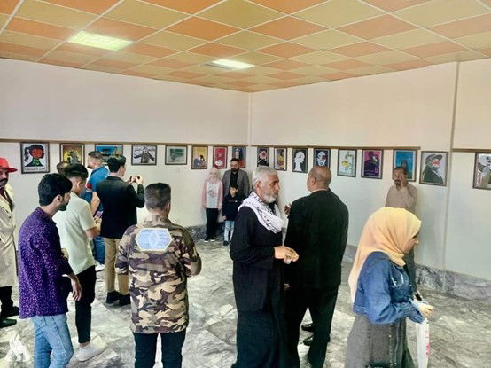 فنان ميساني يقيم معرضا تشكيلياً بمناسبة عيد المرأة