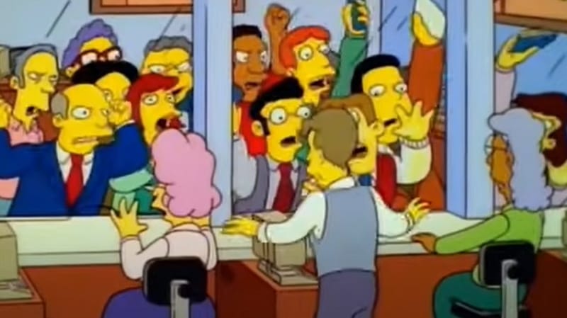 هل تنبأ مسلسل "ذا سيمسونز" حقا بانهيار بنك سيليكون فالي؟