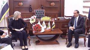 بلاسخارت تزور صلاح الدين وتدعم إعادة إعمار سامراء