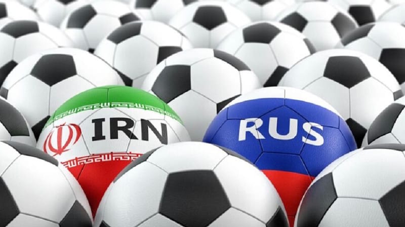 تعادل إيجابي بين منتخب ايران وضيفه الروسي