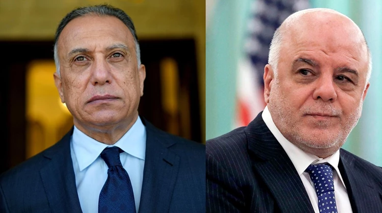 العبادي يعبر عن ندمه بشأن تكليفه الكاظمي برئاسة المخابرات الوطني