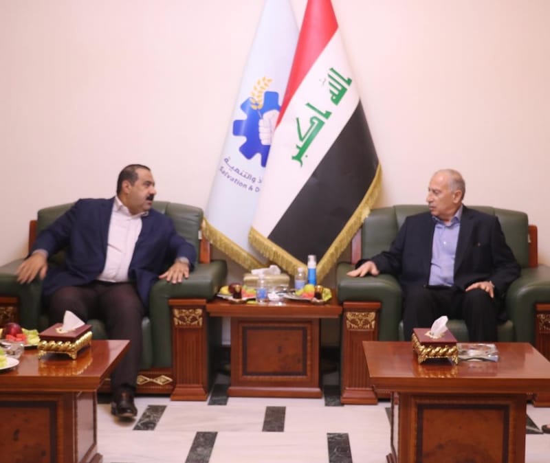 التطورات السياسية ودعم السوداني على طاولة السامرائي والنجيفي